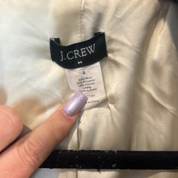 Well loved wool J. Crew long Coat - Picture 2 of 6